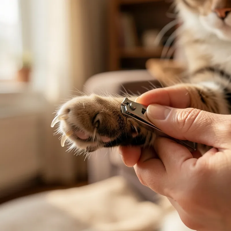 Couper les griffes de son chat : méthode et fréquence