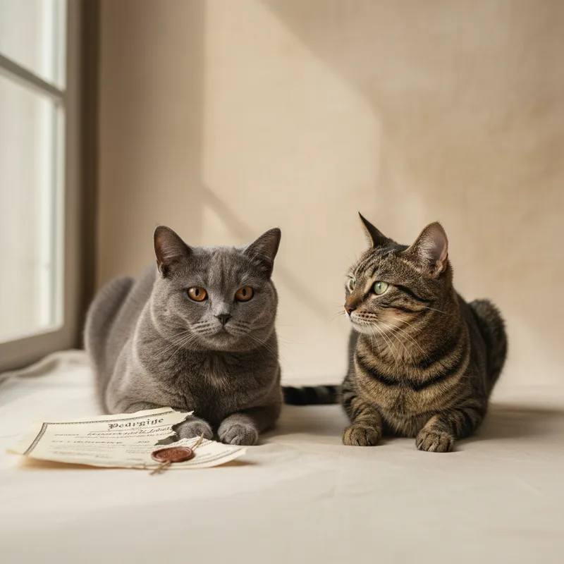 Chat de race ou chat gouttière : différences et comment choisir