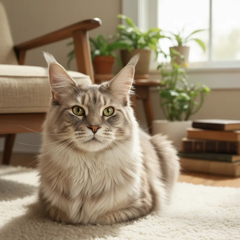 Maine Coon : le géant doux de la famille féline