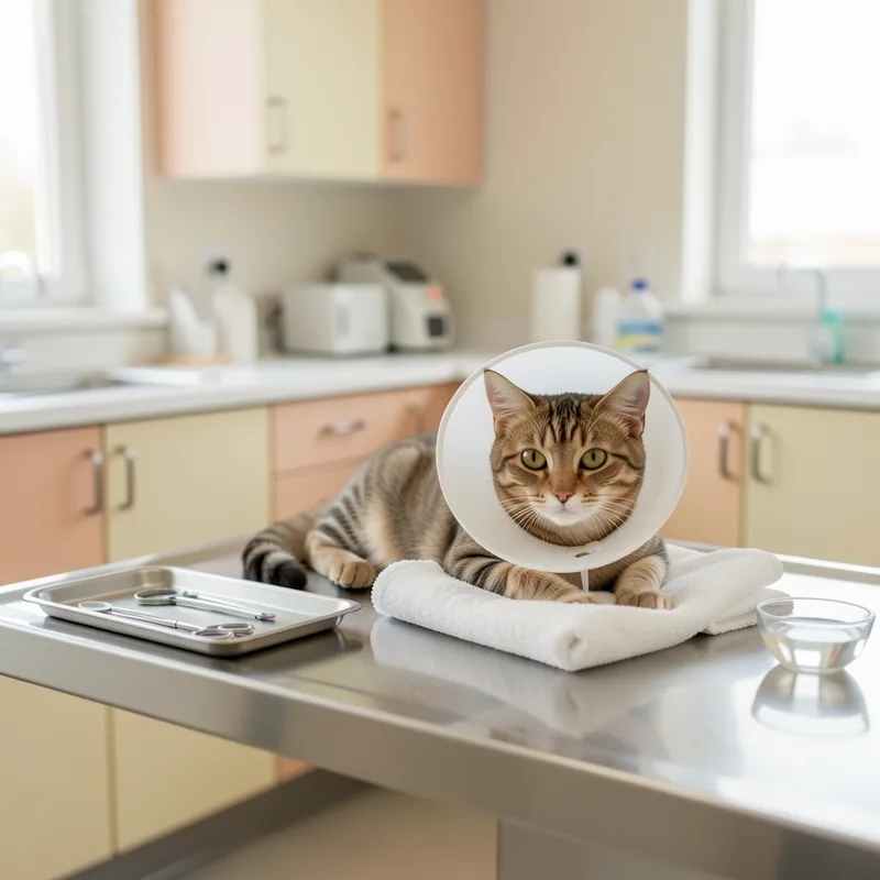 Stérilisation du chat : âge, prix et déroulement de l'opération