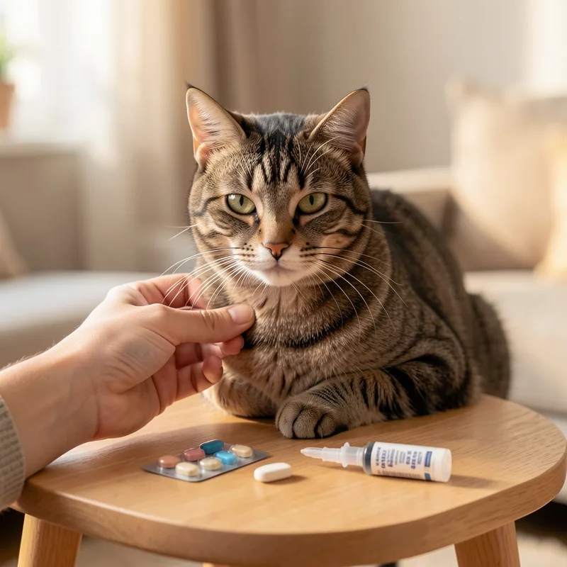 Vermifuge chat : fréquence, choix et méthode d'administration